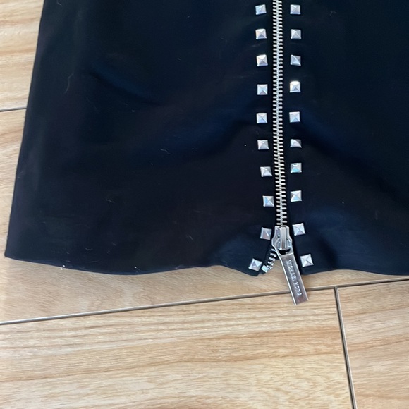 NWT MICHAEL KORS Black Zipper Dress! Size XS! - Picture 4 of 6